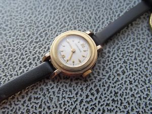 【送料無料】vintage small 9ct gold ladies 