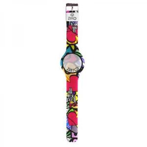 【送料無料】orologio zitto mini all you need is love flash edition silicone colorato 36mm