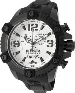 【送料無料】 mens invicta 11178 reserve octane swiss made chronograph polyurethane watch