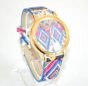 yzorologio donna oro dorato colorato blu fucsia acciaio ragazza idea regalo e15