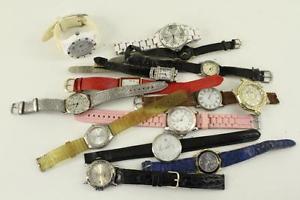 【送料無料】vintage amp; modern costume jewelry mixed variety lot watches