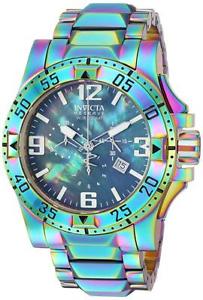 【送料無料】invicta mens reserve quartz stainless steel casual multi color watch 25363