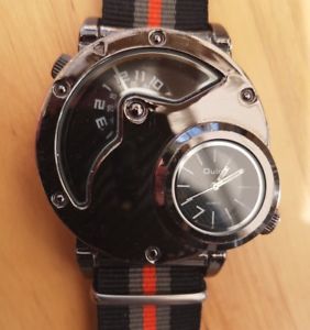 【送料無料】oulm watch , jump hour dual zone time , original design