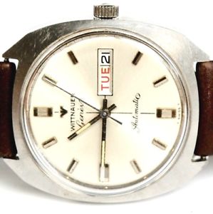 楽天hokushin【送料無料】neues angebotvintage mens wittnauer geneve automatic watch crystal minty works well