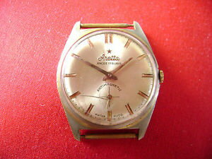 【送料無料】montre mcanique suisse aretta 17 rubis des annees 60