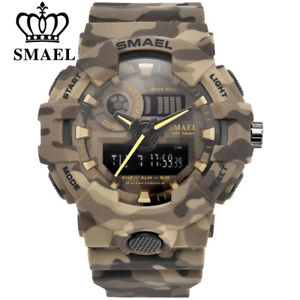 【送料無料】smael sports military watches army digital led 50m waterproof gifts for him men 【送料無料】smael sports military watches army digital led 50m waterproof gifts for him men