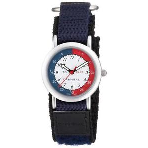 【送料無料】cannibal active analogue time teacher children easy fasten strap watch ct0035n