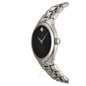 【送料無料】995 nwt movado mens museum bracelet watch 0606367 stainless steel swiss made