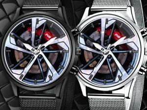 【送料無料】orologio da polso audi cerchio sline watch montre stainless steering sport rs5 【送料無料】orologio da polso audi cerchio sline watch montre stainless steering sport rs5