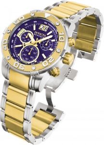 楽天hokushin【送料無料】 mens invicta 0761 reserve ocean speedway chronograph two tone bracelet watch