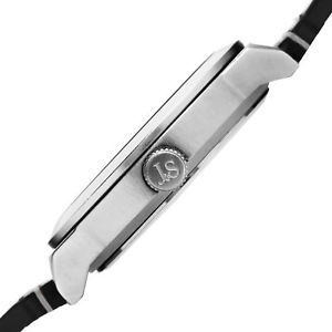 【送料無料】mens joshua amp; sons jx103ss classic quartz movement genuine leather strap watch