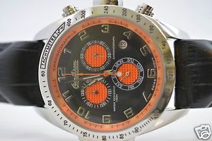 【送料無料】omikron mens swiss falcon sport chronograph