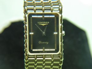 【送料無料】men rarevintage longines 1000 gold swiss quartz watch nos wow 31198002