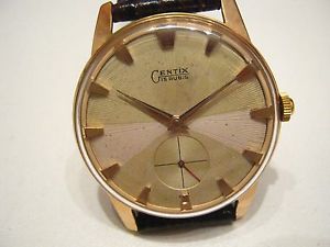 【送料無料】centix groe uhr 38mm mit landeron 502 handaufzug