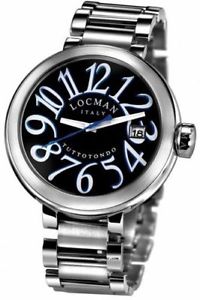 【送料無料】locman tuttotondo orologio uomo in acciaio nuovo 2 anni garanzia made in italy