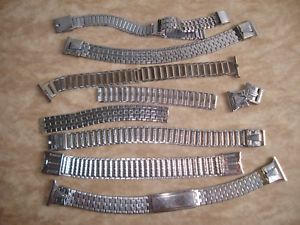 【送料無料】lot de bracelets de montres anciens 【送料無料】lot de bracelets de montres anciens