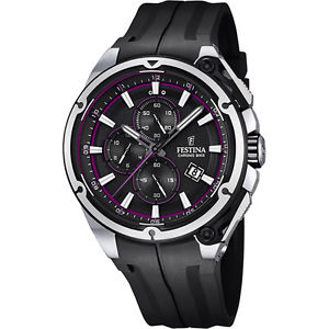 【送料無料】moda orologio festina chrono bike 2015 uomo cronografo nero f168826