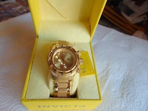 【送料無料】invicta 40mm bolt high polished amp; brushed 18k ionplated gold bracelet watch 【送料無料】invicta 40mm bolt high polished amp; brushed 18k ionplated gold bracelet watch