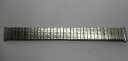 【送料無料】bracelet montre en acier mat et brillant a maille extensible t18 mm