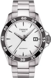 【送料無料】tissot mens v8 swissmatic automatic stainless steel watch t1064071103100