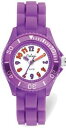 【送料無料】colori kids purple colorful watch