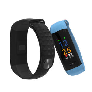 【送料無料】sanda m12p smart bracelet heart rate alarm blood pressure monitor exercise fitne