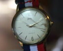 【送料無料】gama vintage hau handaufzug 1960er 17 rubis 2 nylonbnder germany(2)