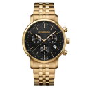 【送料無料】wenger 011743103 mens chrono yellow steel bracelet quartz watch(2)
