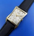 【送料無料】vintage 1950 mans longines *flared case* hand winding fully serviced