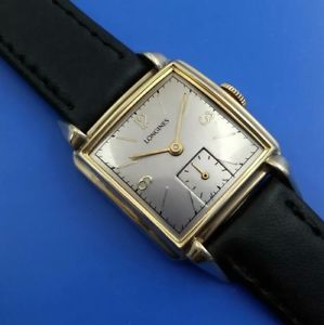 【送料無料】vintage 1945 mans longines hand winding fully serviced w warranty