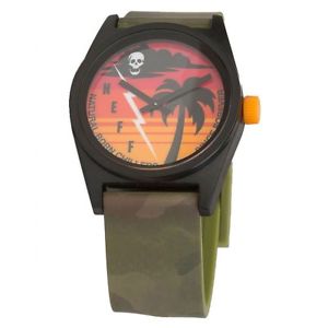 【送料無料】 neff daily wild wrist watch camo