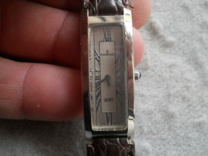 【送料無料】orologio romanson giselle usato swiss quartz cristallo zaffiro