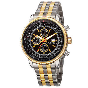 【送料無料】 mens august steiner as8162ttg swiss multifunction stainless steel watch