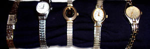 【送料無料】lot of womens vintage watches wittnauer swiss made watch timex and more 1