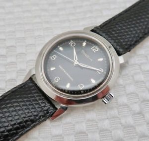 ̵mens vintage 1965 bulova selfwinding wristwatch horn lugs stainless steel case