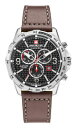 【送料無料】swiss military hanowa ace chrono 06425104007 herrenuhr chronograph leder neu