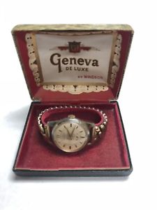 【送料無料】vintage windsor genova watch in original box