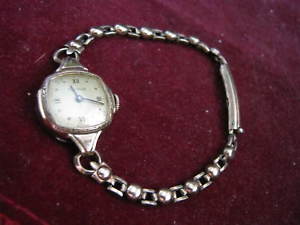 【送料無料】1937 art deco swiss benrus 17 jewel bo1 watch, jb bender gf sterling bracelet