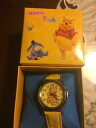 【送料無料】winnie the pooh wrist watch with collectors box nib