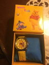 【送料無料】winnie the pooh wrist watch with collectors box and cushion