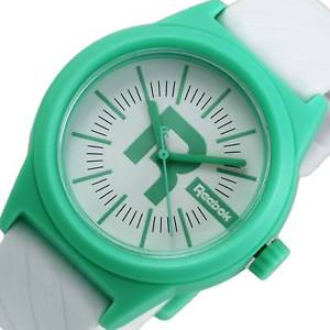 【送料無料】reebok classic r swirl womens analog watch white green rccswl2ptpwwt