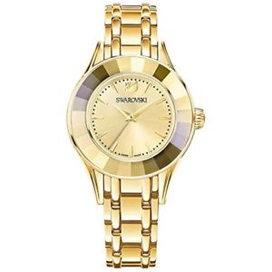 【送料無料】authentic swarovski alegria watch, gold tone 5188840
