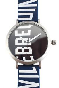 【送料無料】vilebrequin mens wrist watch blue rubber logo stainless steel 【送料無料】vilebrequin mens wrist watch blue rubber logo stainless steel