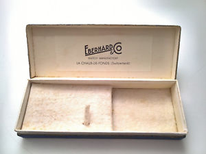 neues angebotultra rare vintage eberhard preextrafort watch box 1940