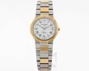 【送料無料】ladies stainless steel amp; 18k baume amp; mercier riviera 5222 30mm watch w box