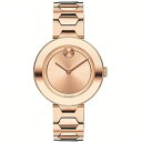 【送料無料】nwt movado bold women watch rose gold ss bracelet museum 32mm swiss 3600387 695