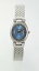 【送料無料】armitron now watch womens blue stainless steel silver mesh date battery quartz