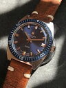 【送料無料】vintage atlantic 3005 mens diver watch manual 36mm swiss made