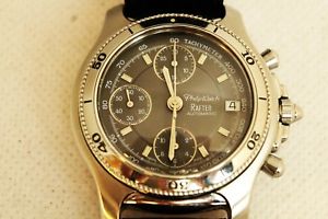 【送料無料】orologio philip watch rafter 100 mt crono automatico acciaio original box 2003 【送料無料】orologio philip watch rafter 100 mt crono automatico acciaio original box 2003