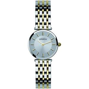 ̵neues angebotmichel herbelin womens two tone steel bracelet quartz analog watch 1045bt12